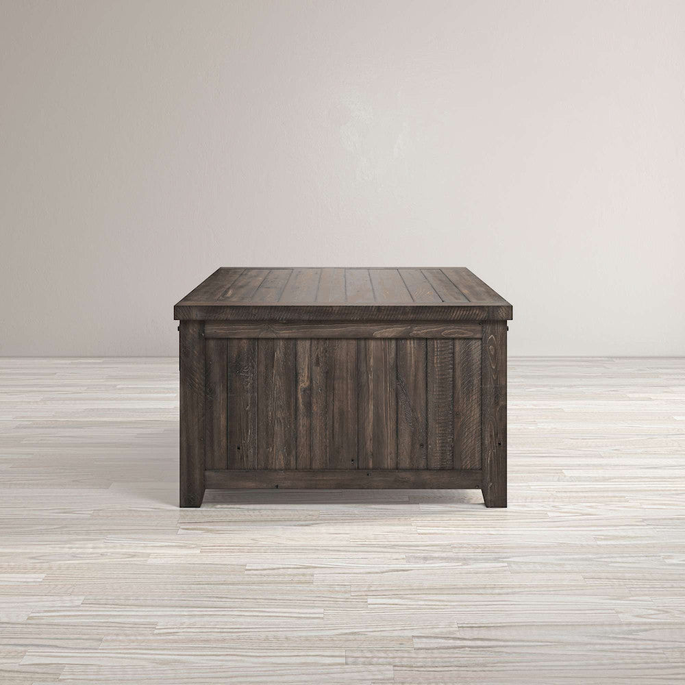 Jofran - Madison County Barn Door Cocktail Table in Barnood - 1700-5 view 4