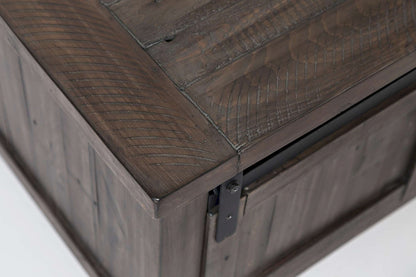 Jofran - Madison County Barn Door Cocktail Table in Barnood - 1700-5 view 8