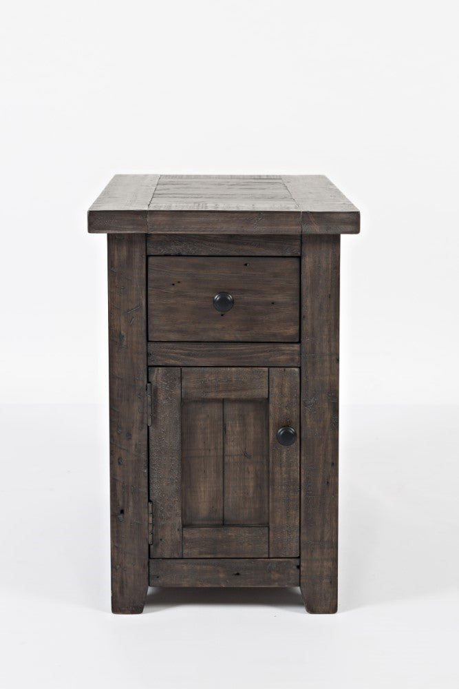 Jofran - Madison County Chairside Table in Barnood - 1700-8 veiw 1