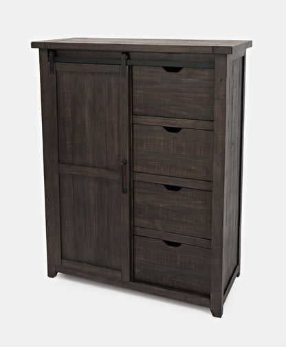 Jofran - Madison County Door Chest in Barnood - 1700B-30 veiw 2