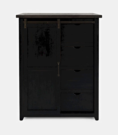 Jofran - Madison County Door Chest in Vintage Black - 1702B-30 view 1
