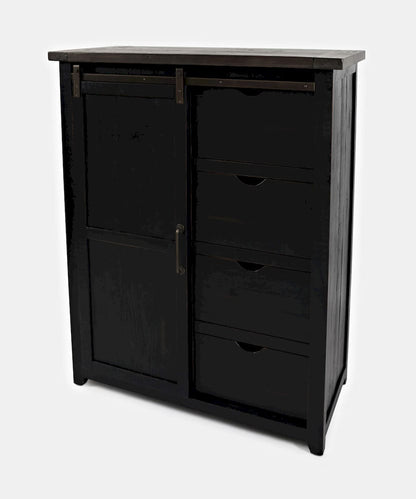 Jofran - Madison County Door Chest in Vintage Black - 1702B-30 view 3