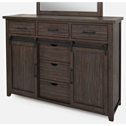 Jofran - Madison County Door Dresser in Barnood - 1700B-10 veiw 2