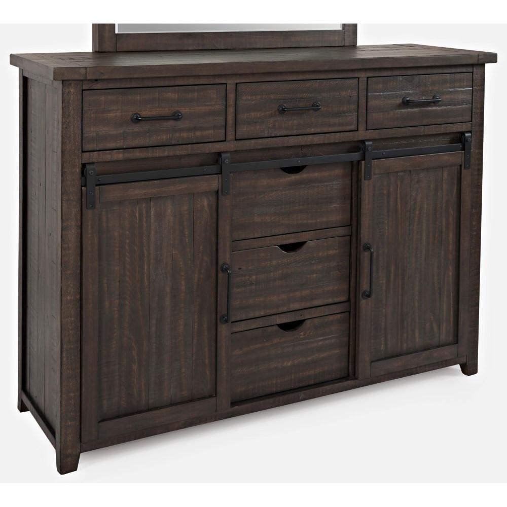 Jofran - Madison County Door Dresser in Barnood - 1700B-10 veiw 3