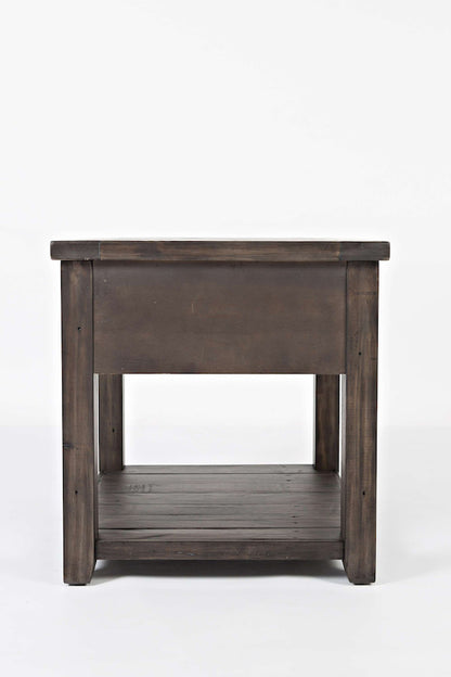 Jofran - Madison County End Table in Barnood - 1700-3 view 4