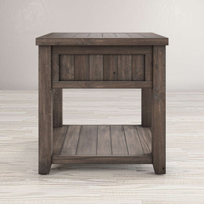 Jofran - Madison County End Table in Barnood - 1700-3 view 7