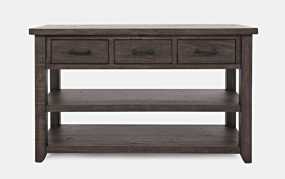 Jofran - Madison County Harris 3 Drawer Console in Barnwood - 1700-14 view 1