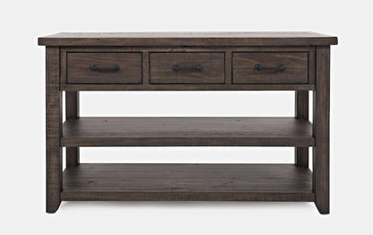 Jofran - Madison County Harris 3 Drawer Console in Barnwood - 1700-14 view 1