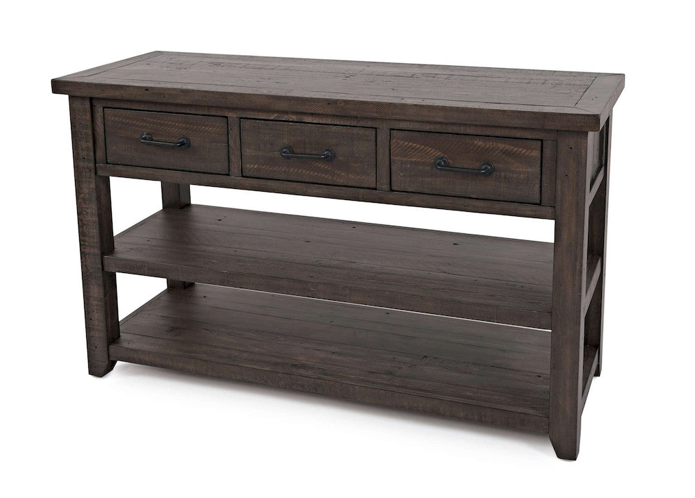 Jofran - Madison County Harris 3 Drawer Console in Barnwood - 1700-14 view 3