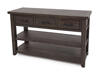 Jofran - Madison County Harris 3 Drawer Console in Barnwood - 1700-14 view 3