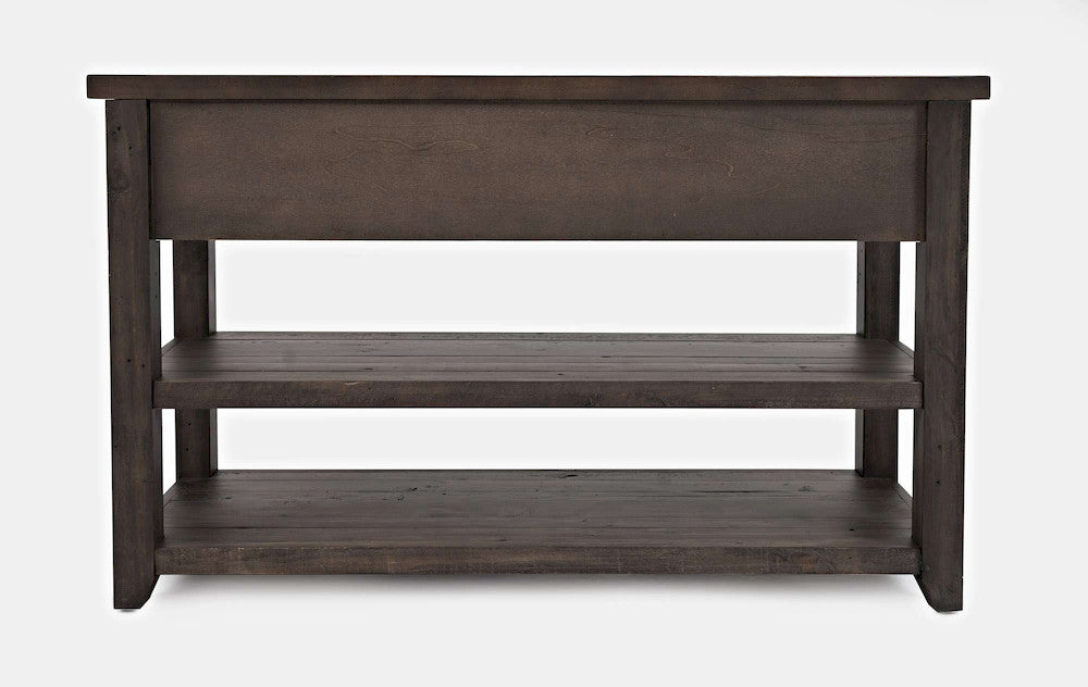 Jofran - Madison County Harris 3 Drawer Console in Barnwood - 1700-14 view 4