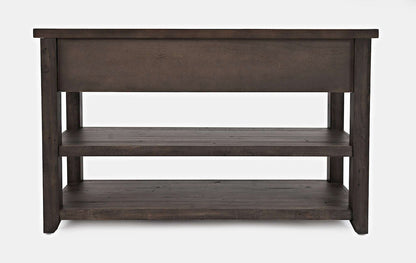 Jofran - Madison County Harris 3 Drawer Console in Barnwood - 1700-14 view 4