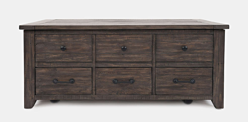 Jofran - Madison County Harris Lift Lid Cocktail Table in Barnood - 1700-15 view 1