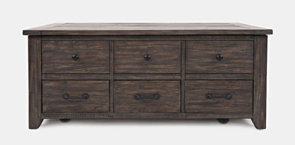 Jofran - Madison County Harris Lift Lid Cocktail Table in Barnood - 1700-15 view 1