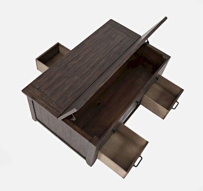 Jofran - Madison County Harris Lift Lid Cocktail Table in Barnood - 1700-15 view 6