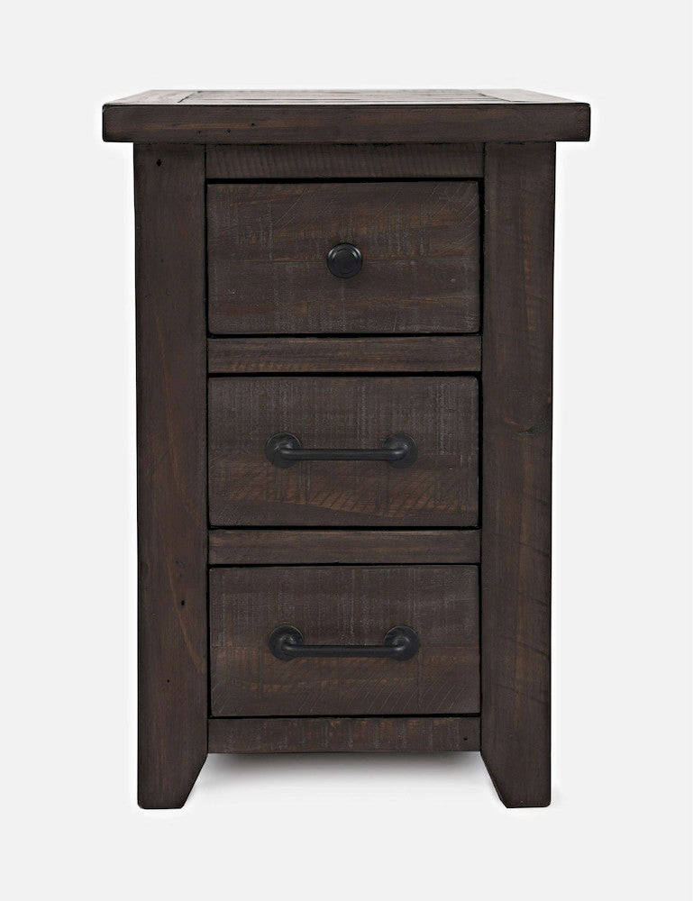 Jofran - Madison County Harris Power Chairside Table in Barnwood - 1700-18 view 1