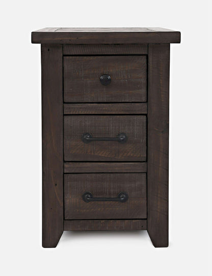 Jofran - Madison County Harris Power Chairside Table in Barnwood - 1700-18 view 1