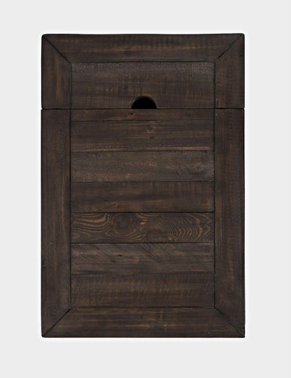 Jofran - Madison County Harris Power Chairside Table in Barnwood - 1700-18 view 9
