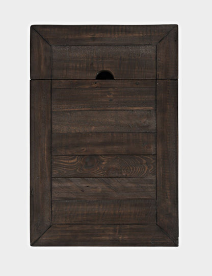 Jofran - Madison County Harris Power Chairside Table in Barnwood - 1700-18 veiw 5