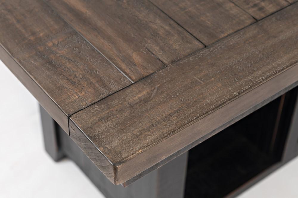 Jofran - Madison County High/Loww Dining Table in Vintage Black - 1702-72TBKT veiw 7