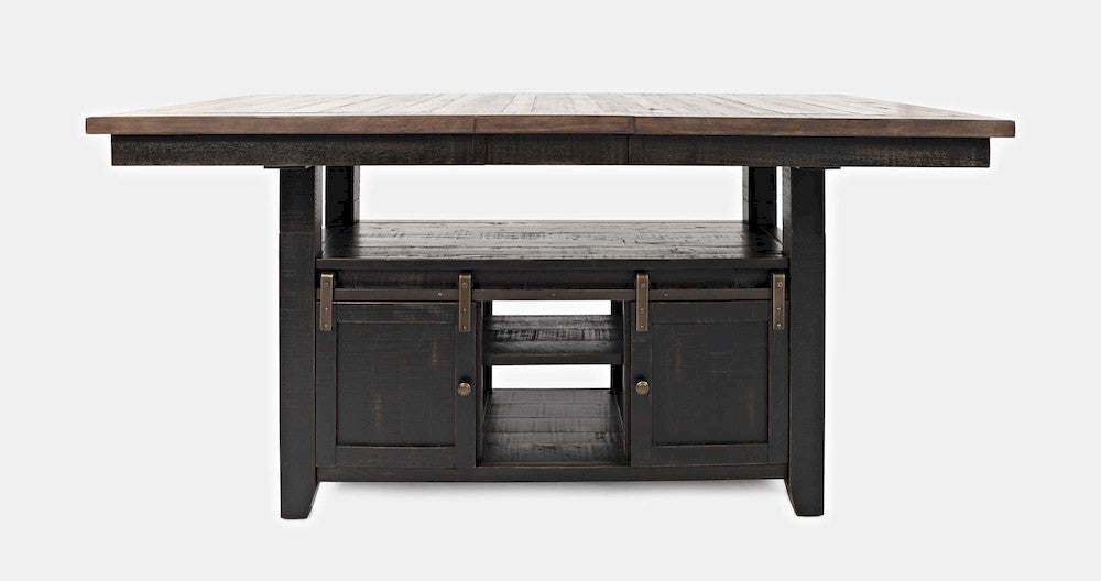 Jofran - Madison County High/Loww Dining Table in Vintage Black - 1702-72TBKT view 1