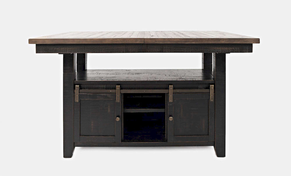 Jofran - Madison County High/Loww Dining Table in Vintage Black - 1702-72TBKT view 3