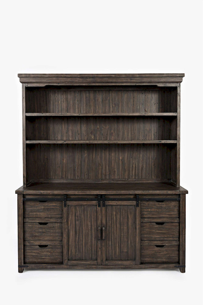 Jofran - Madison County Hutch Server in Barnood - 1700-7071KT view 1