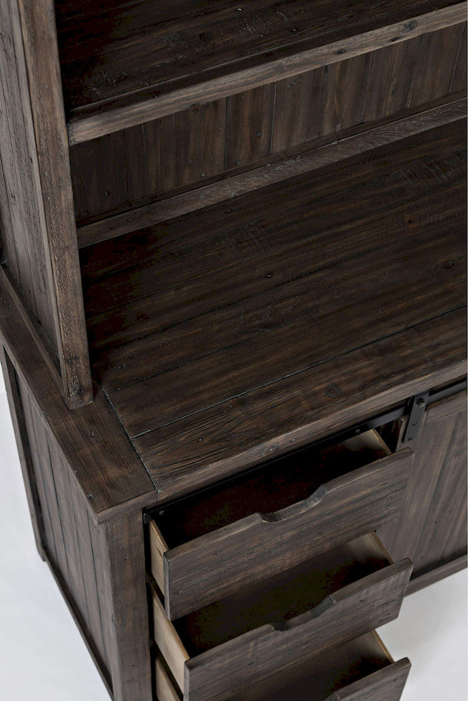 Jofran - Madison County Hutch Server in Barnood - 1700-7071KT view 7