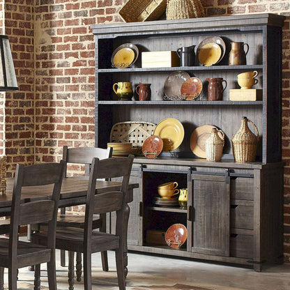 Jofran - Madison County Hutch Server in Barnood - 1700-7071KT view 9