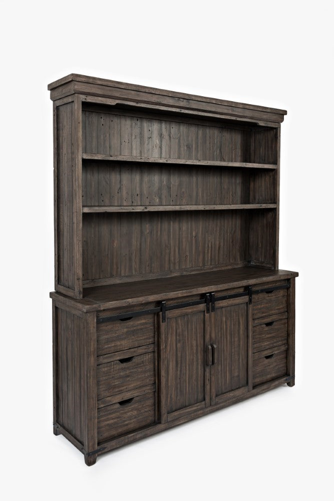 Jofran - Madison County Hutch Server in Barnood - 1700-7071KT veiw 1