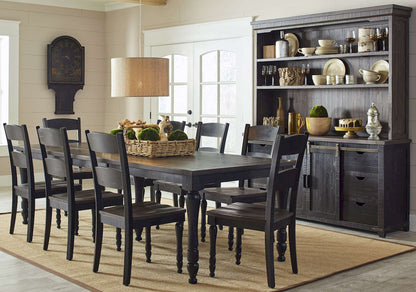 Jofran - Madison County Hutch Server in Vintage Black - 1702-7071KT view 4