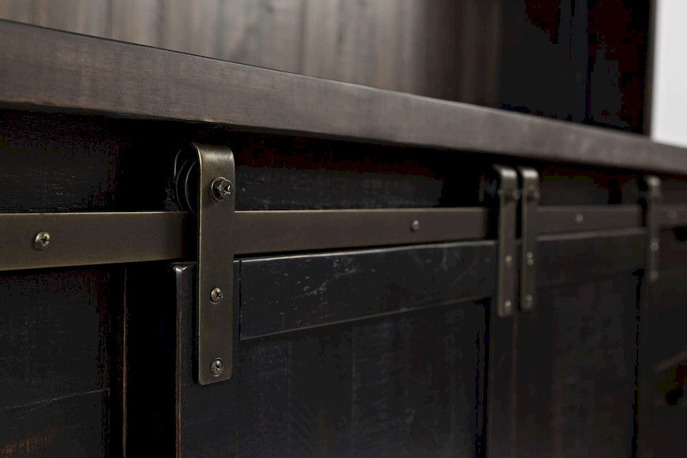 Jofran - Madison County Hutch Server in Vintage Black - 1702-7071KT view 6
