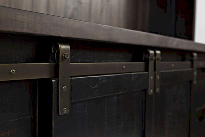 Jofran - Madison County Hutch Server in Vintage Black - 1702-7071KT view 6