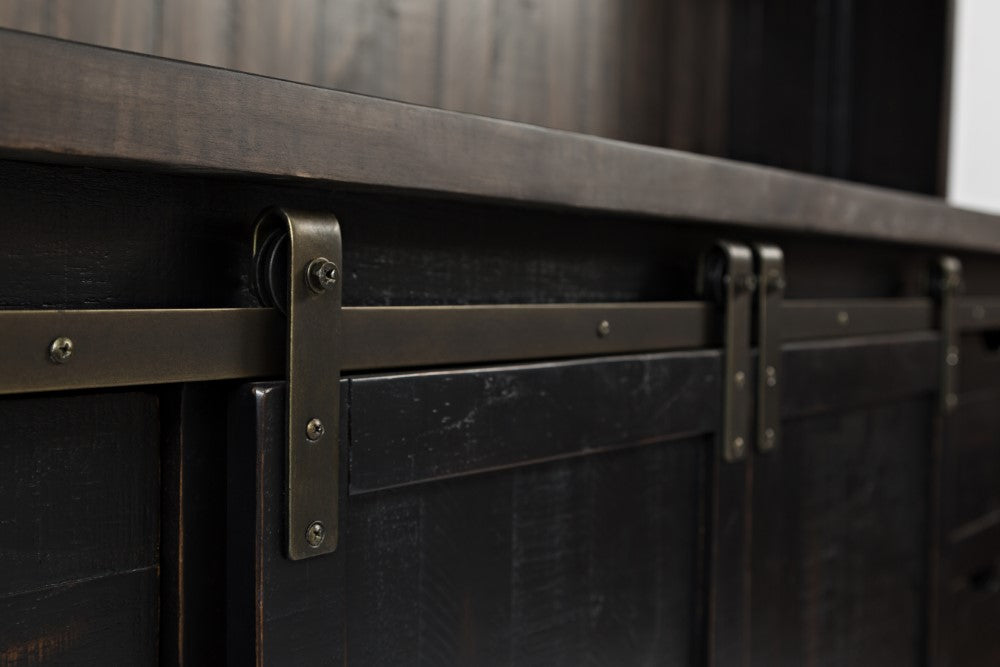 Jofran - Madison County Hutch Server in Vintage Black - 1702-7071KT veiw 3