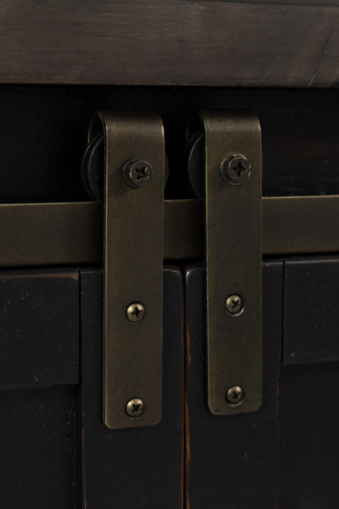 Jofran - Madison County Hutch Server in Vintage Black - 1702-7071KT veiw 4