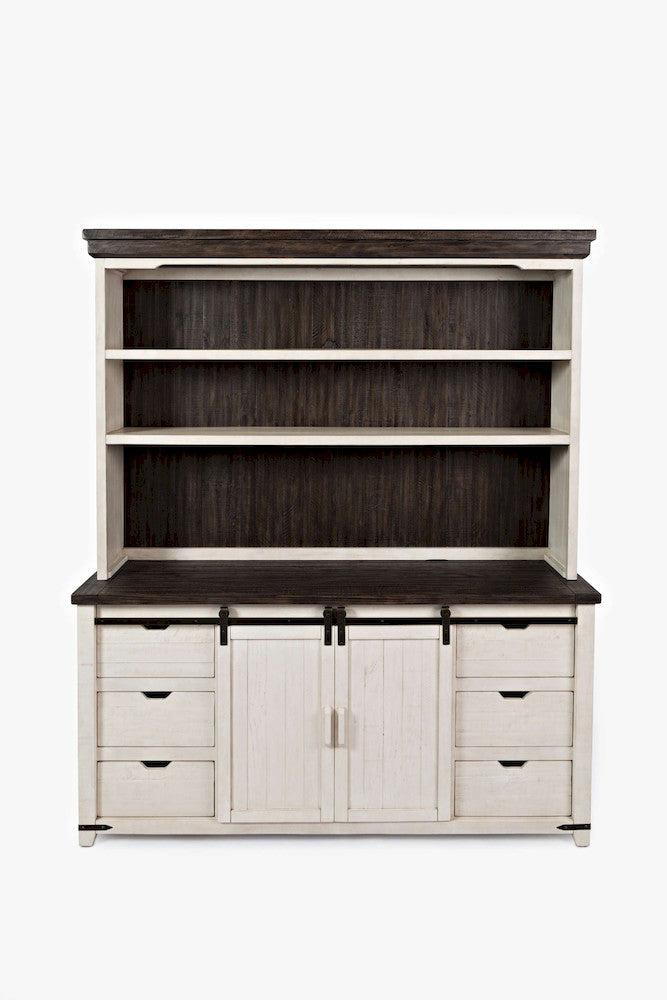 Jofran - Madison County Hutch Server in Vintage white - 1706-7071KT view 1