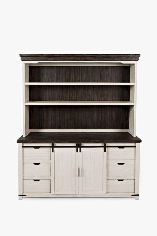 Jofran - Madison County Hutch Server in Vintage white - 1706-7071KT view 1