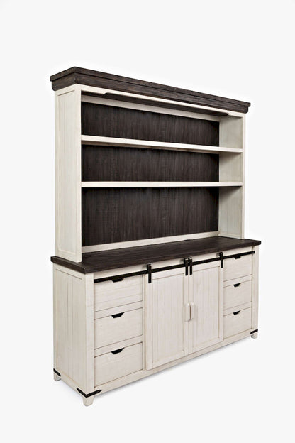 Jofran - Madison County Hutch Server in Vintage white - 1706-7071KT view 2