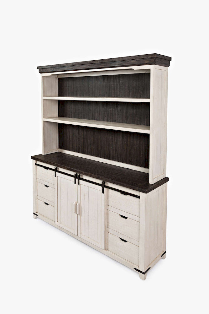 Jofran - Madison County Hutch Server in Vintage white - 1706-7071KT view 3