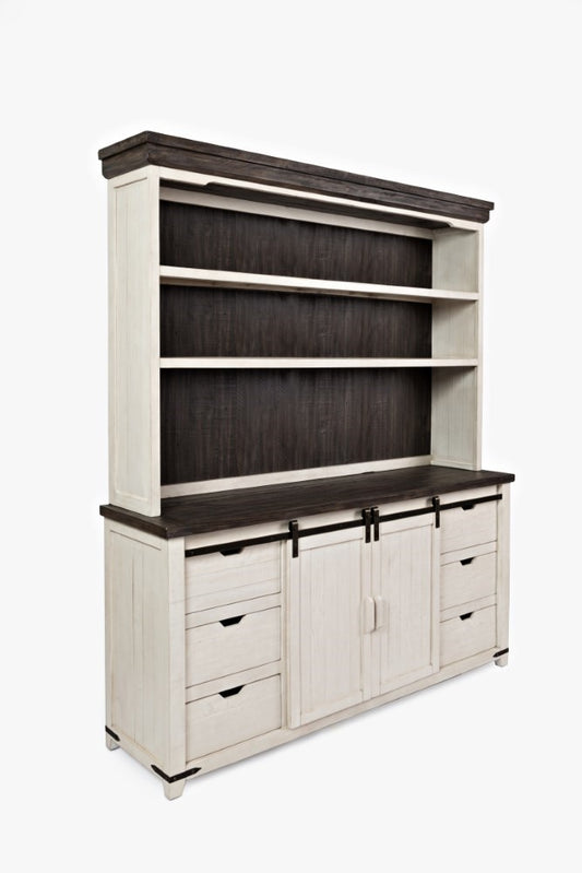 Jofran - Madison County Hutch Server in Vintage white - 1706-7071KT veiw 1