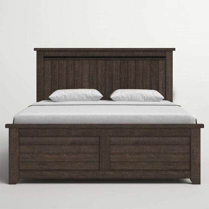 Jofran - Madison County King Panel Bed in Barnwood - 1700B-KPHB-KPFB-KRS view 1