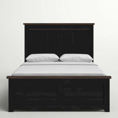 Jofran - Madison County King Panel Bed in Vintage Black - 1702B-KPHB-KPFB-KRS view 1