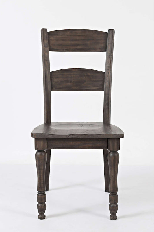 Jofran - Madison County Ladderback Dining Chair in Barnood (Set of 2) - 1700-401KD view 1
