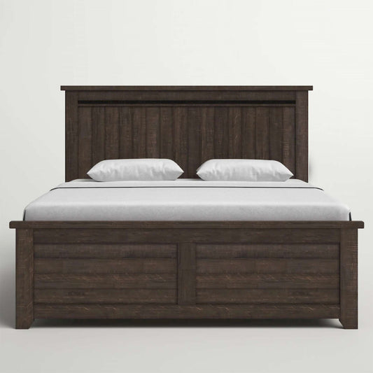 Jofran - Madison County Queen Panel Bed in Barnood - 1700B-QPHB-QPFB-QRS view 1