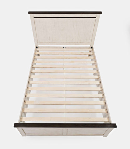 Jofran - Madison County Queen Panel Bed in Vintage white - 1706B-QPHB-QPFB-QRS view 5