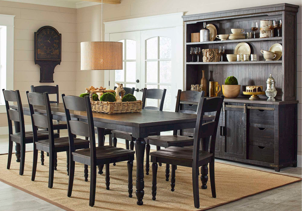 Jofran - Madison County Reclaimed Pine 106in Farmhouse Nine-Piece Dining Set - 1702-106D-9 view 10