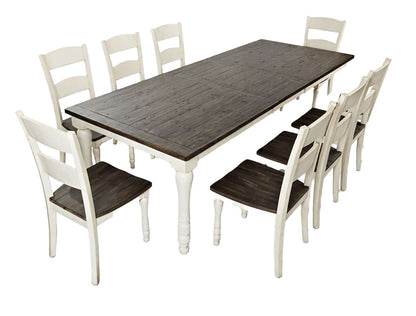 Jofran - Madison County Reclaimed Pine 106in Farmhouse Nine-Piece Dining Set - 1706-106D-9 view 1