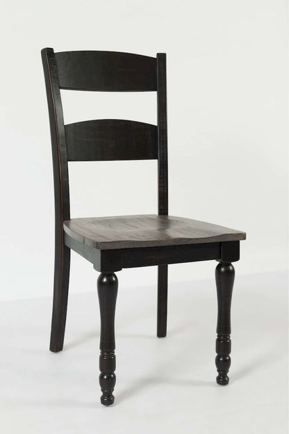 Jofran - Madison County Reclaimed Pine 66in Oval Farmhouse Five-Piece Dining Set - 1702-66D-5 view 4