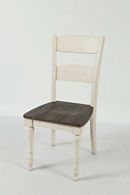 Jofran - Madison County Reclaimed Pine 66in Oval Farmhouse Five-Piece Dining Set - 1706-66D-5 view 5