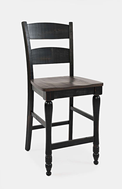Jofran - Madison County Reclaimed Pine 72in Farmhouse Counter Height Seven-Piece Dining Set - 1702-72C-7 view 5